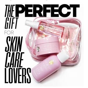 Pink Skincare Moisturizer Set Travel Size